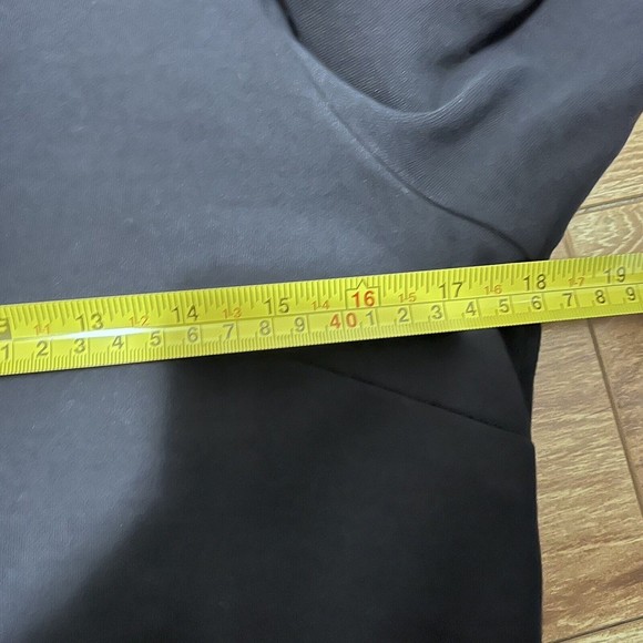 Talbots Petite Navy Blue Shift Slip On Dress Size L P Nautical Casual Minimal - Picture 3 of 6